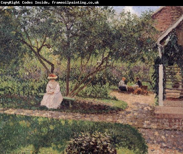 Camille Pissarro corner of the garden